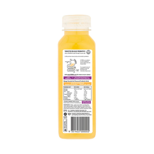 Perkii Mango Passionfruit Probiotic Drink - 350mL