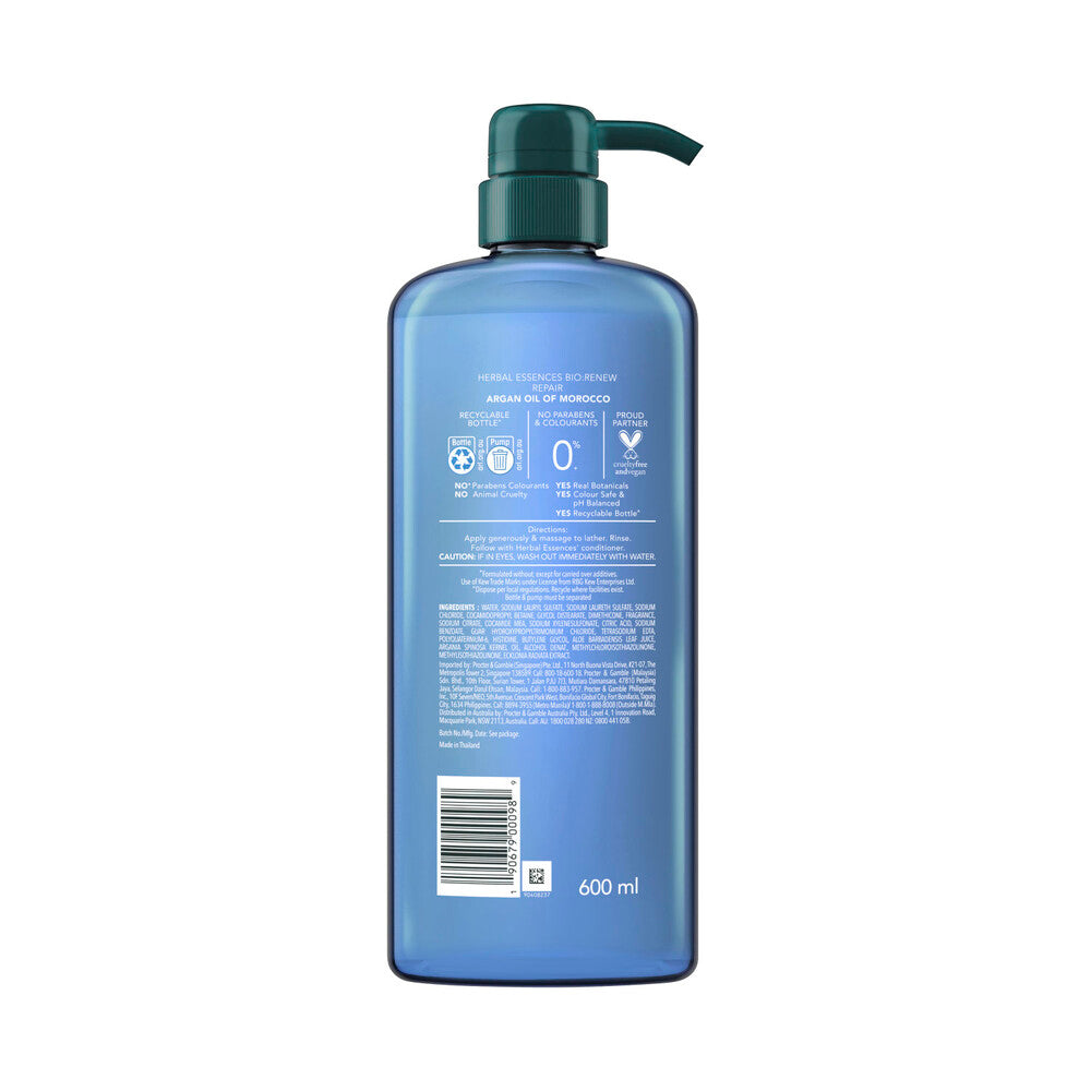 Herbal Essences Shampoo Repair Argan Oil - 600mL