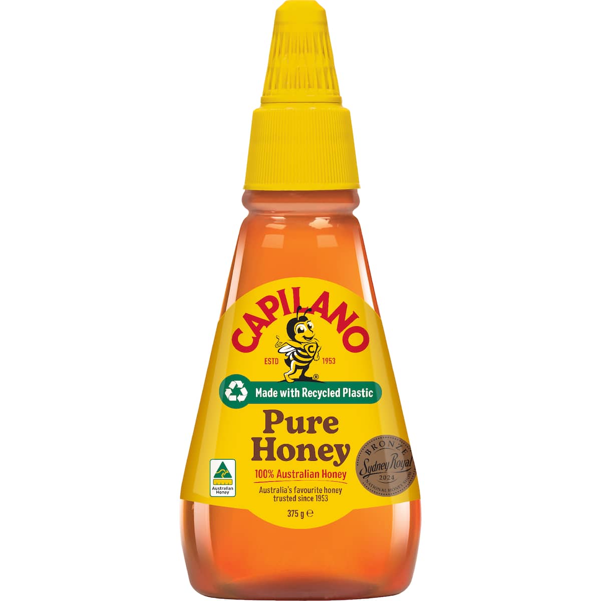 Capilano 100% Pure Australian Honey Twist & Squeeze 375g