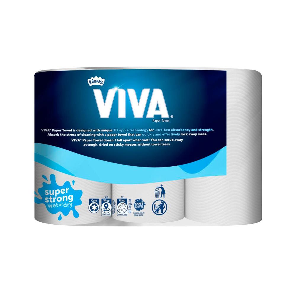 Viva Paper Towel White - 6 pack