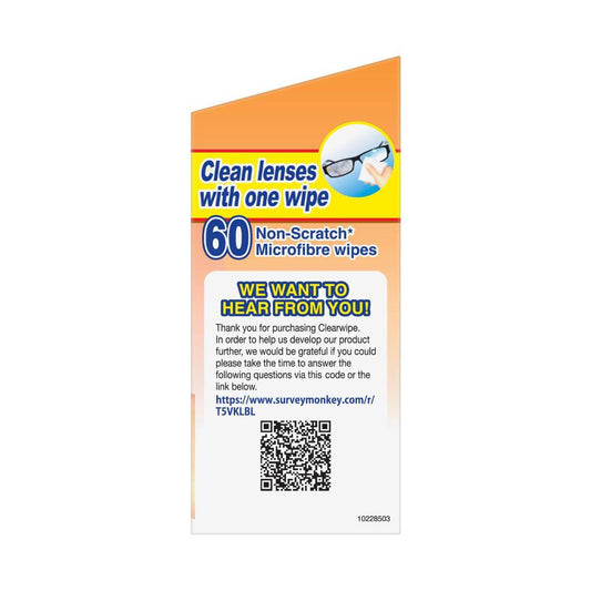 earwipe Lens eaner - 60 pack