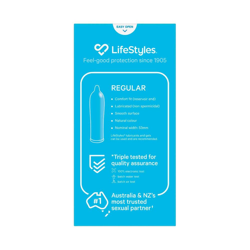 Lifestyles Regular Condoms - 10 pack