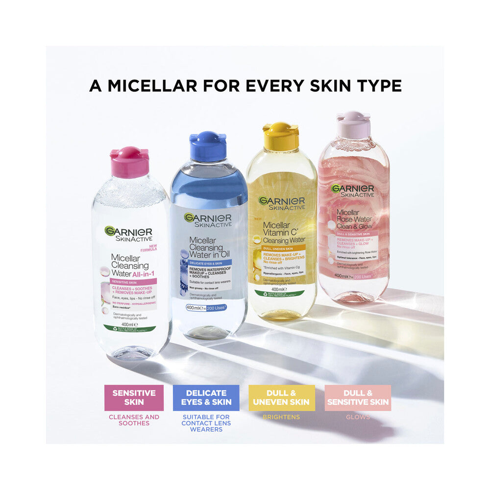 Garnier Micellar Water Delicate Eyes - 400mL