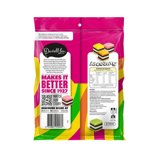 Darrell Lea Allsorts Liquorice - 270g
