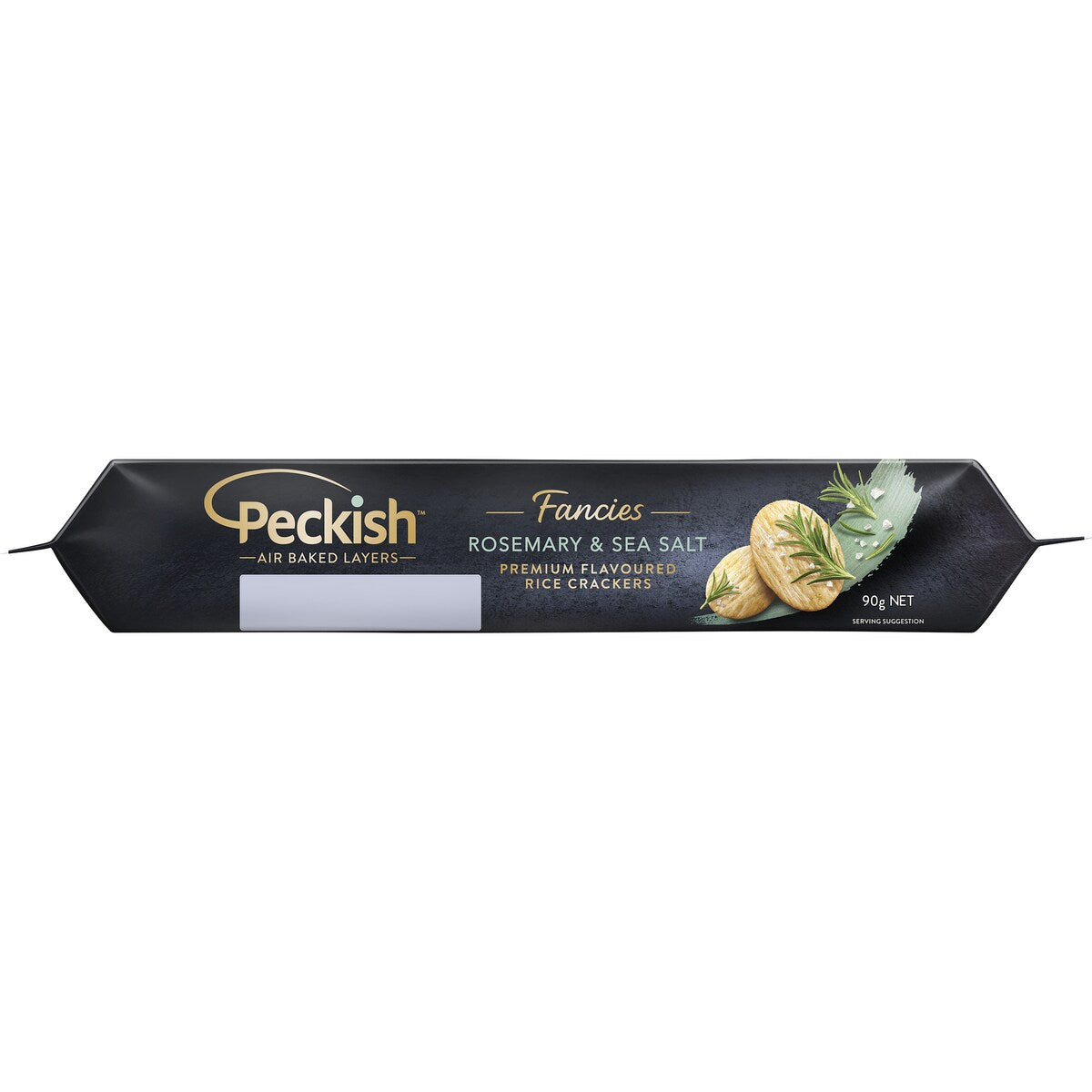 Peckish Fancies Rosemary & Sea Salt 90g