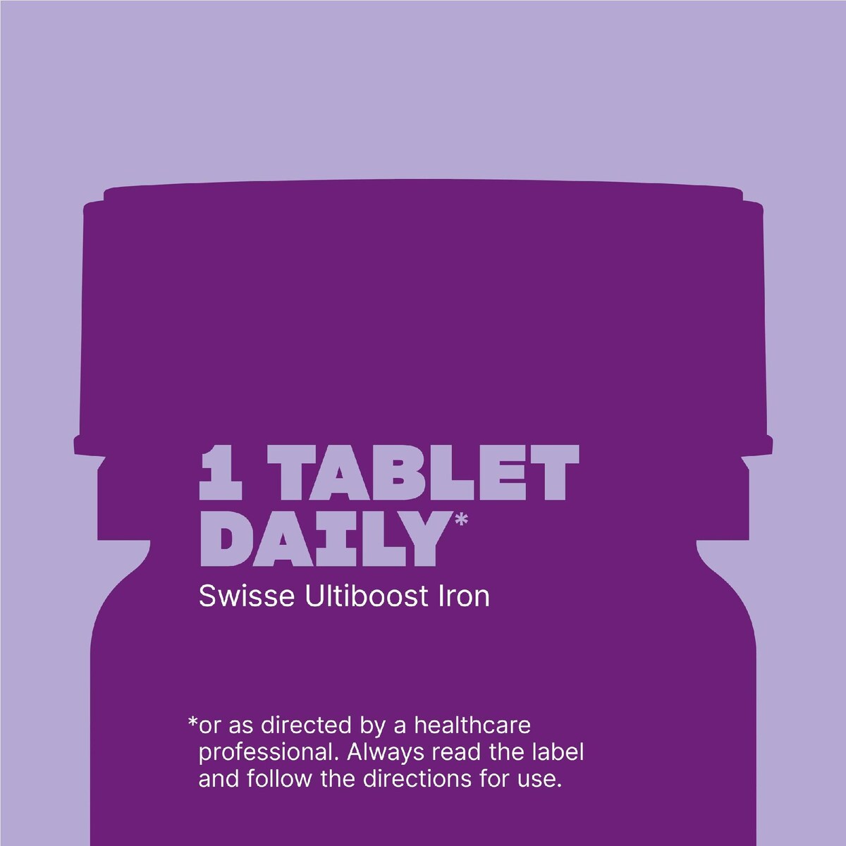 Swisse Ultiboost Iron Tablets Helps Relieve Fatigue 30 pack