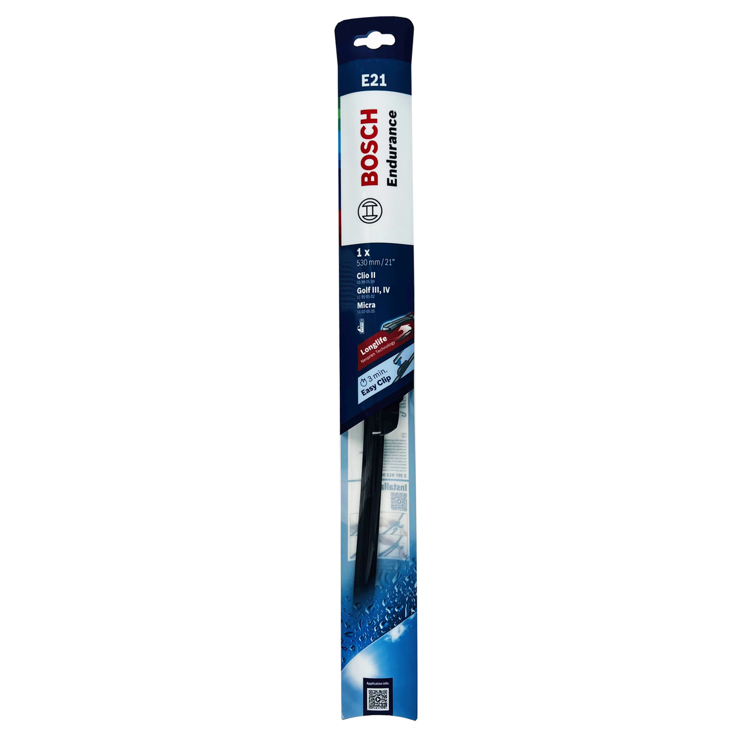 Bosch Flat Endurance Wiper Blade - 21" - 530mm