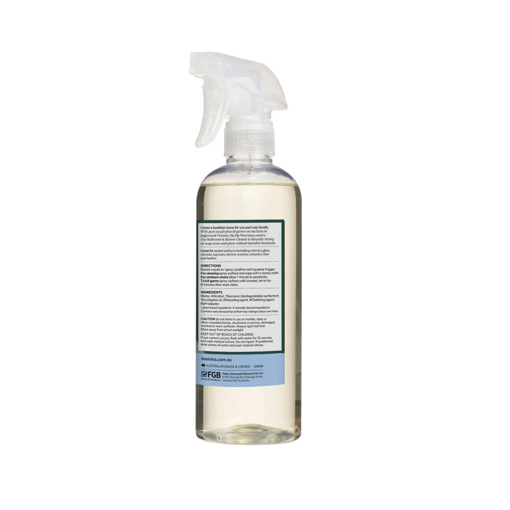 Bosisto's Bathroom & Shower eaner - 500mL
