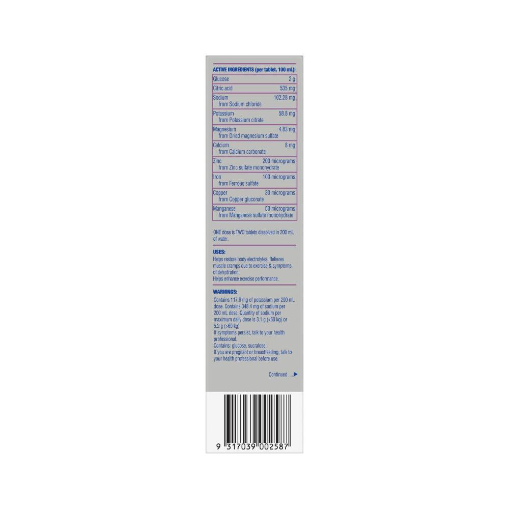 Hydralyte Sports Effervescent Tablets Berry | 20 pack