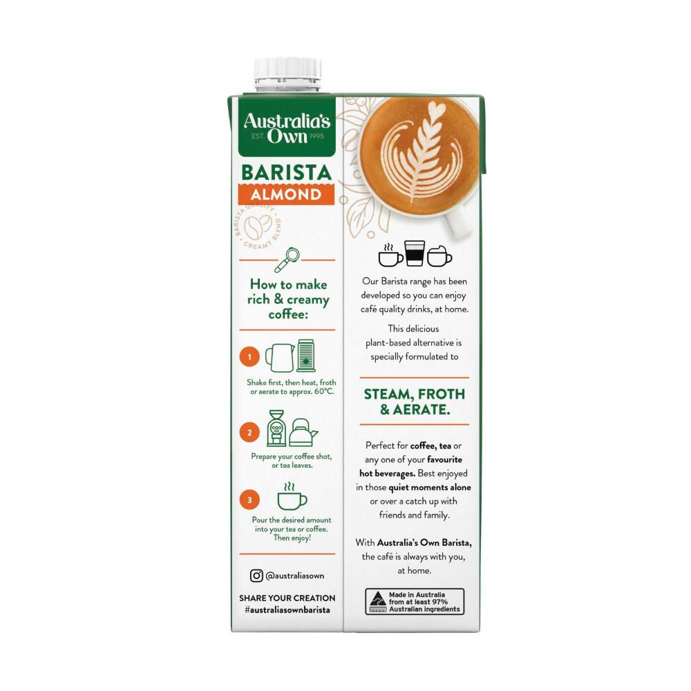Australia's Own Almond Barista Milk - 1L