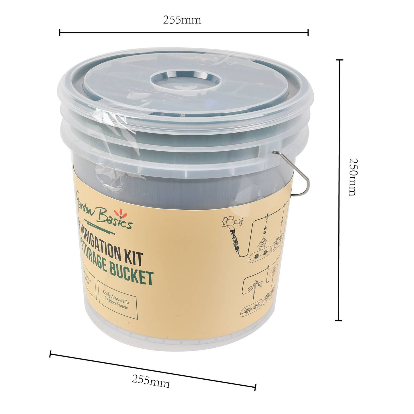 Garden Basics Drip Irrigation Kit - 255 x 250mm