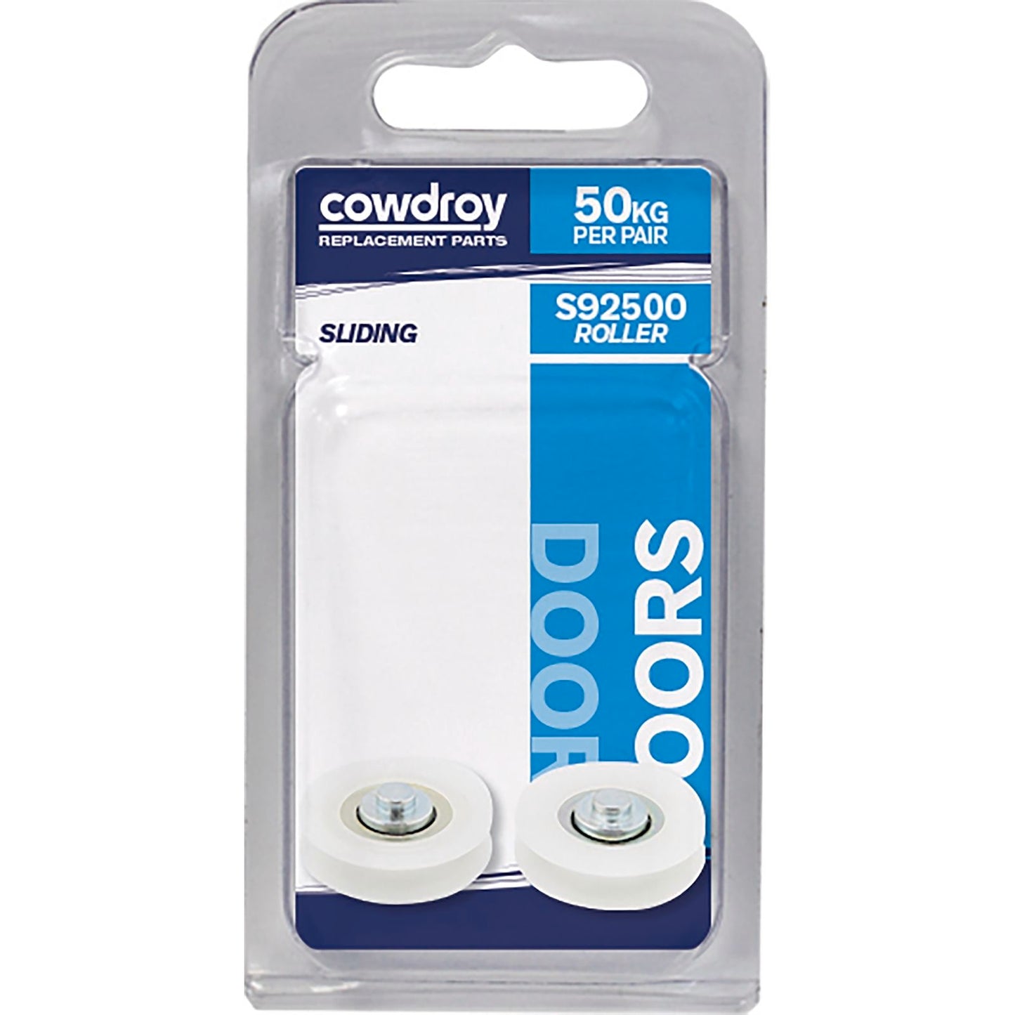 Cowdroy Replacement Parts - Replacement Steel Bearing Delrin Roller - 32mm