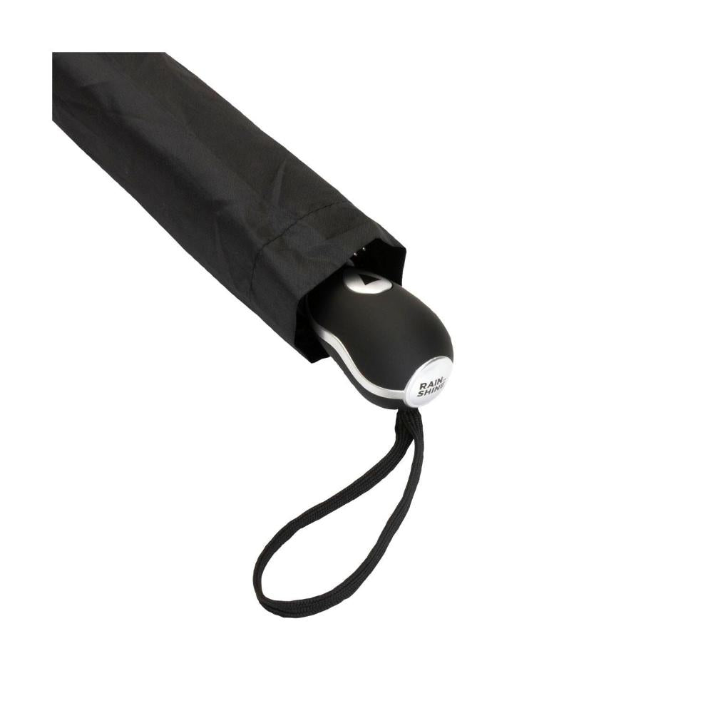 Folding Auto Open Umbrella Black - 1 EACH