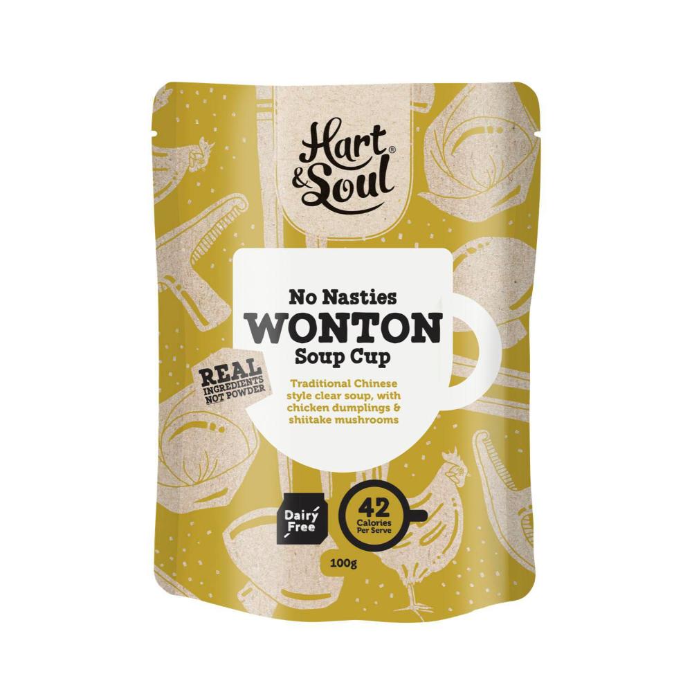 Hart & Soul Soup Wonton Cup - 100g
