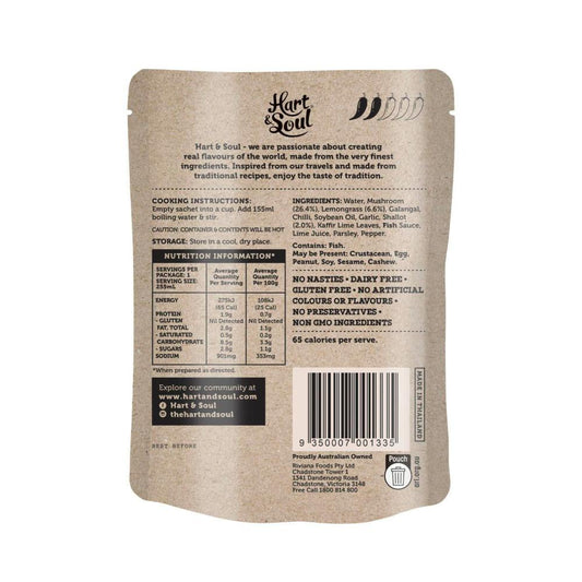 Hart & Soul Soup Tom Yum Cup - 100g