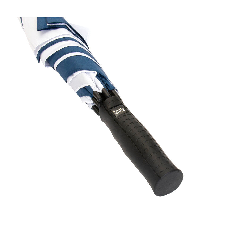 Golf Manual Umbrella Blue/ White - 1 each
