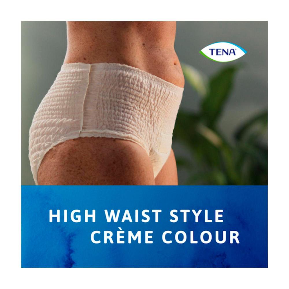 Tena Discreet Creme Super Incontinence Pants Medium - 9 pack
