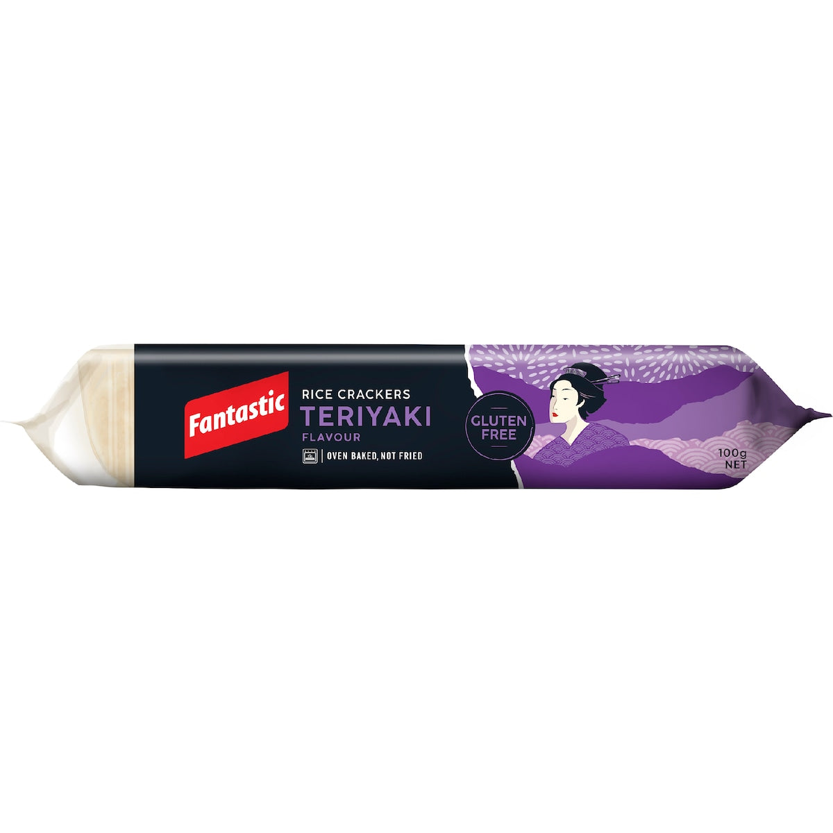 Fantastic Rice Crackers Teriyaki 100g