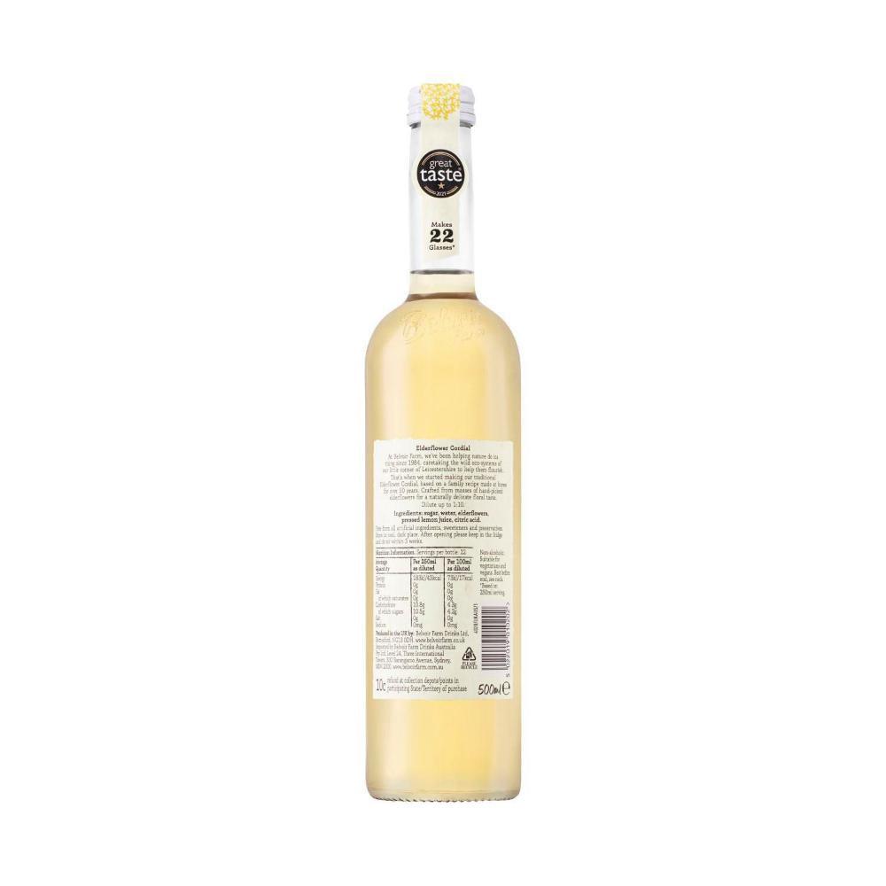 Belvoir Farm Elderflower Cordial - 500mL