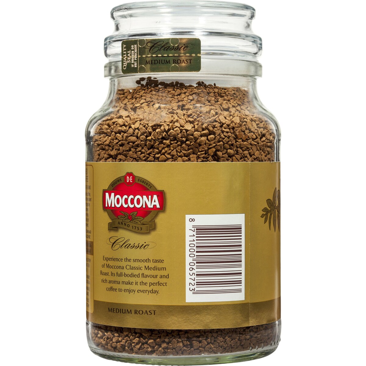Moccona Freeze Dried Instant Coffee Classic Medium Roast 200g, 1pc