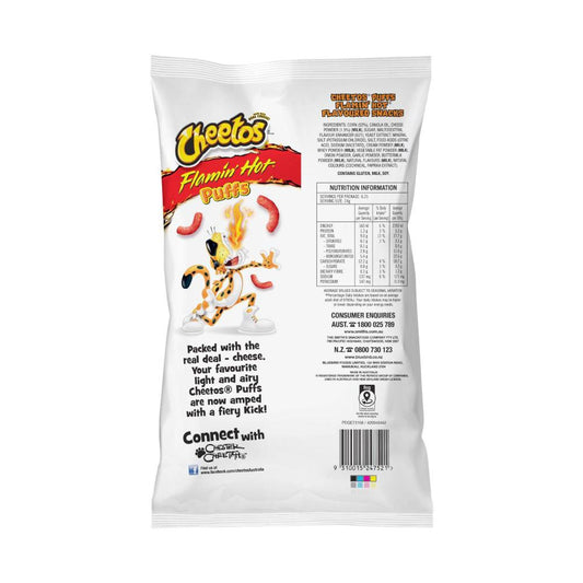 Cheetos Flaming Hot Puffs - 150g