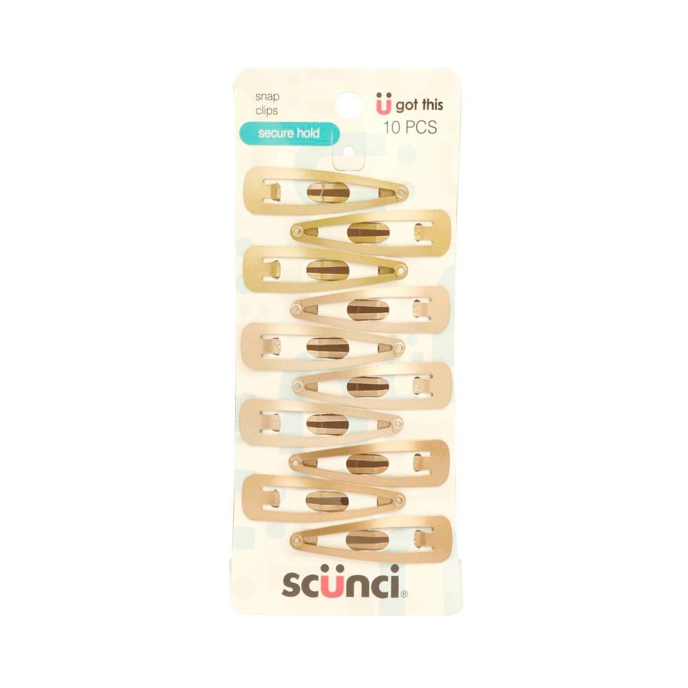 Scunci Snap ips 10 Pack - 1 Pack