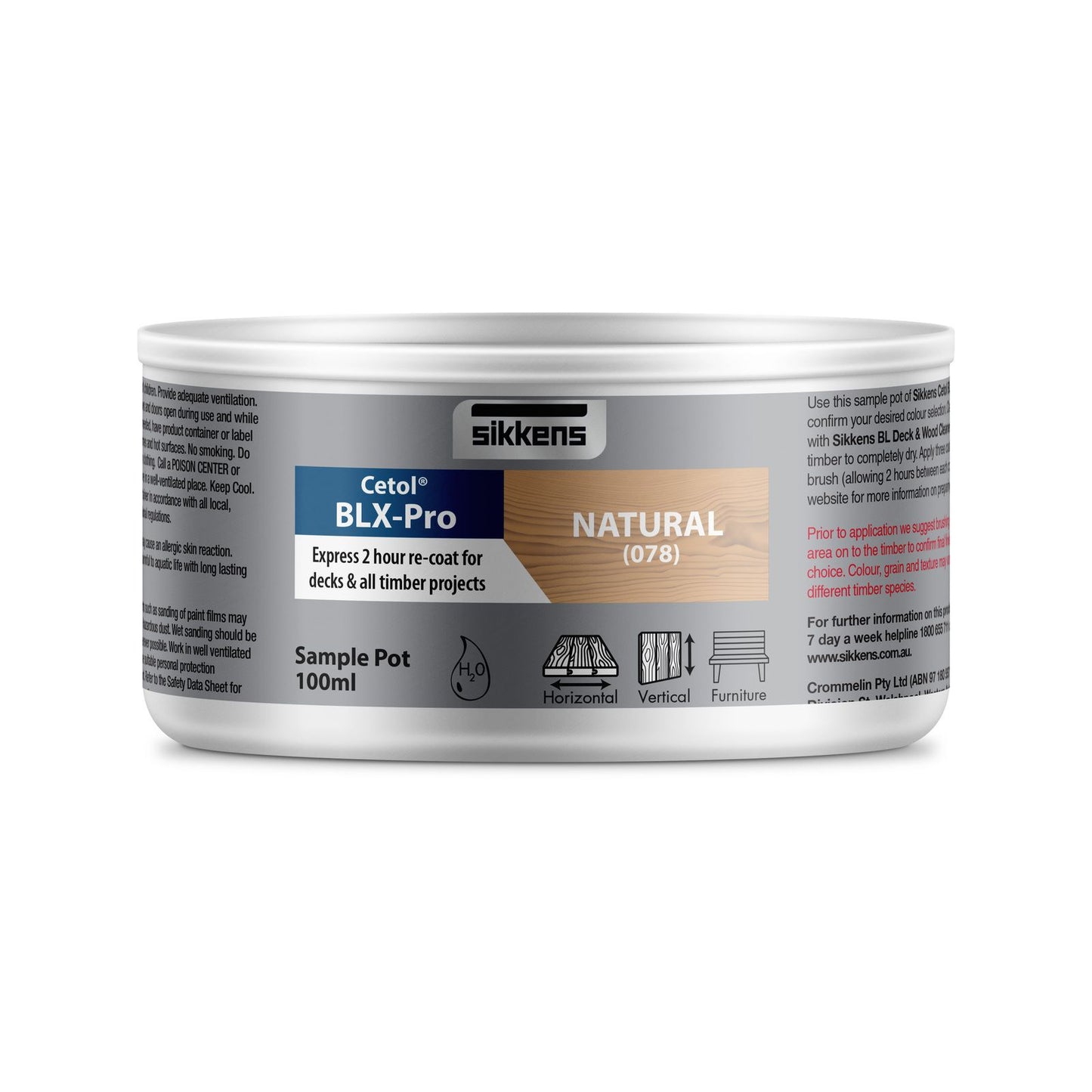Sikkens Cetol Blx Pro Timber Finish - 100ml - Natural