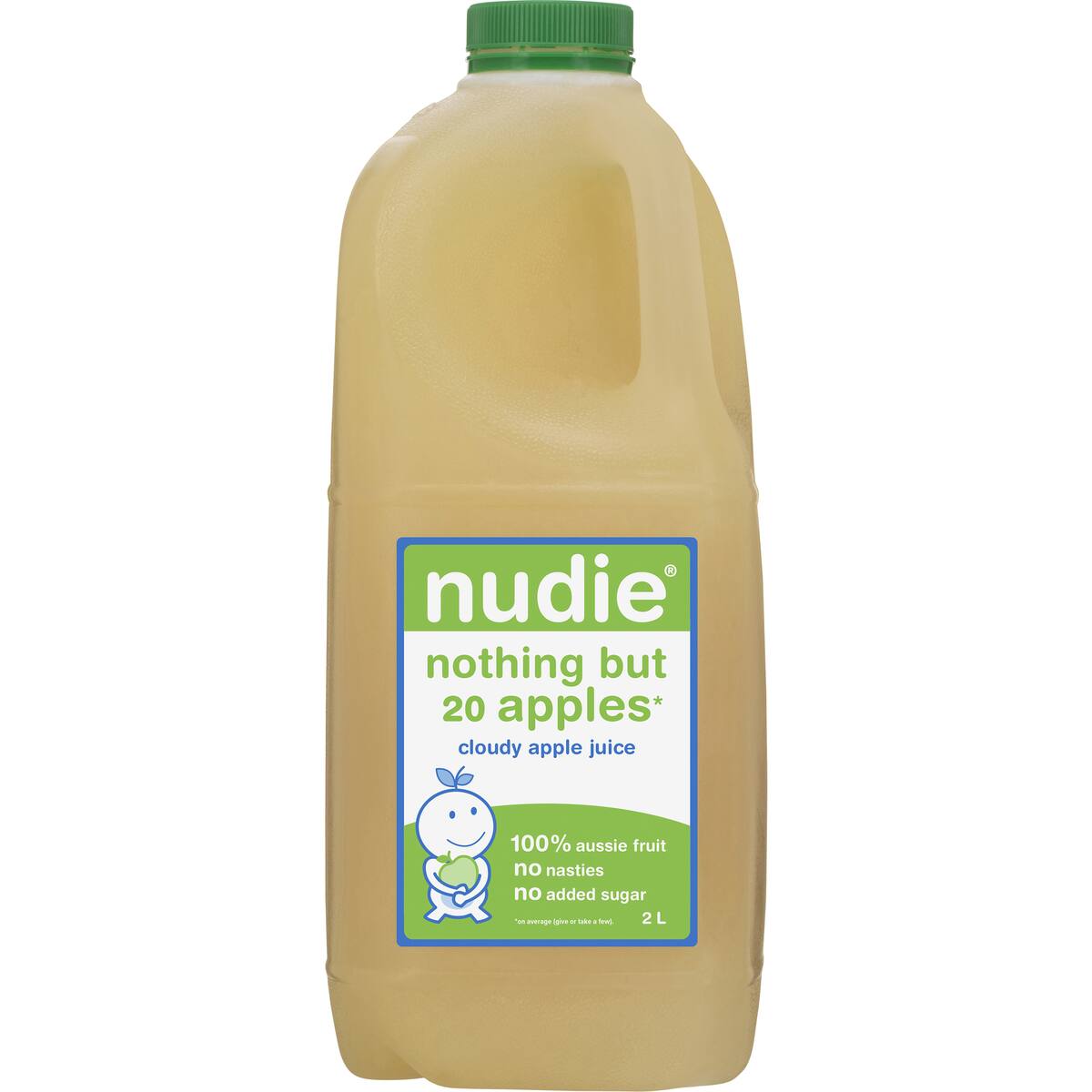 Nudie 100% Apple Juice 2l