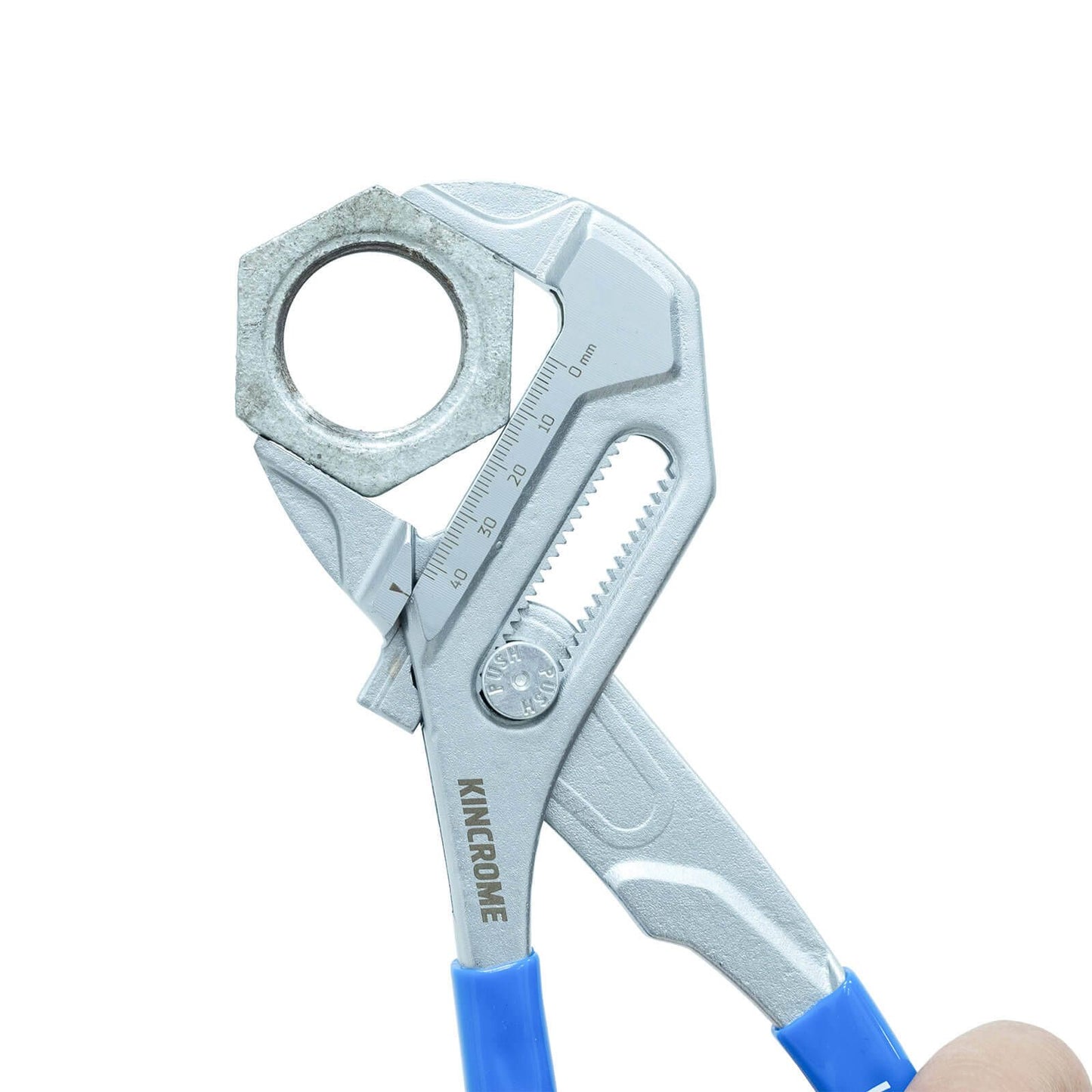Kincrome 250mm Adjustable Plier Wrench - 45mm Jaw Capacity