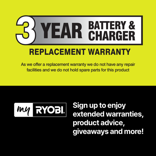 Ryobi ONE+ Lithium High Performance Battery Twin Pack 5.0Ah 2 Pack