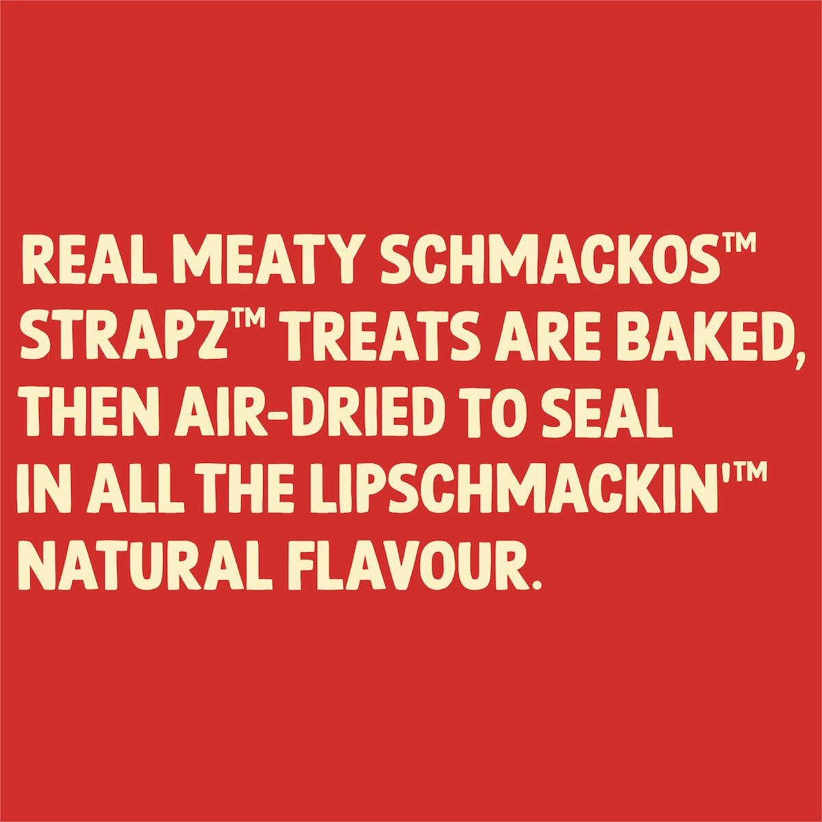 Schmackos Strapz With Beef Value Pack Dog Treats 1kg
