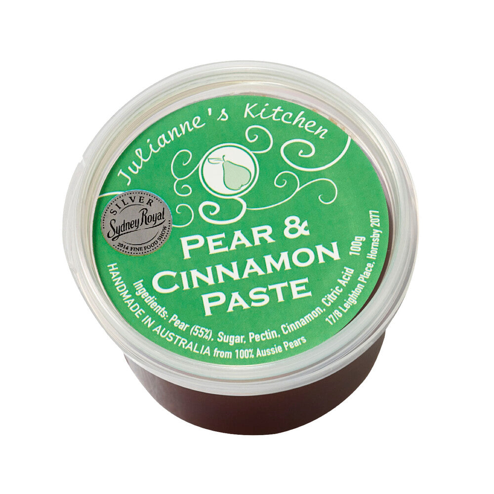Julianne's Kitchen Pear And Cinnamon Fruit Paste - 100g