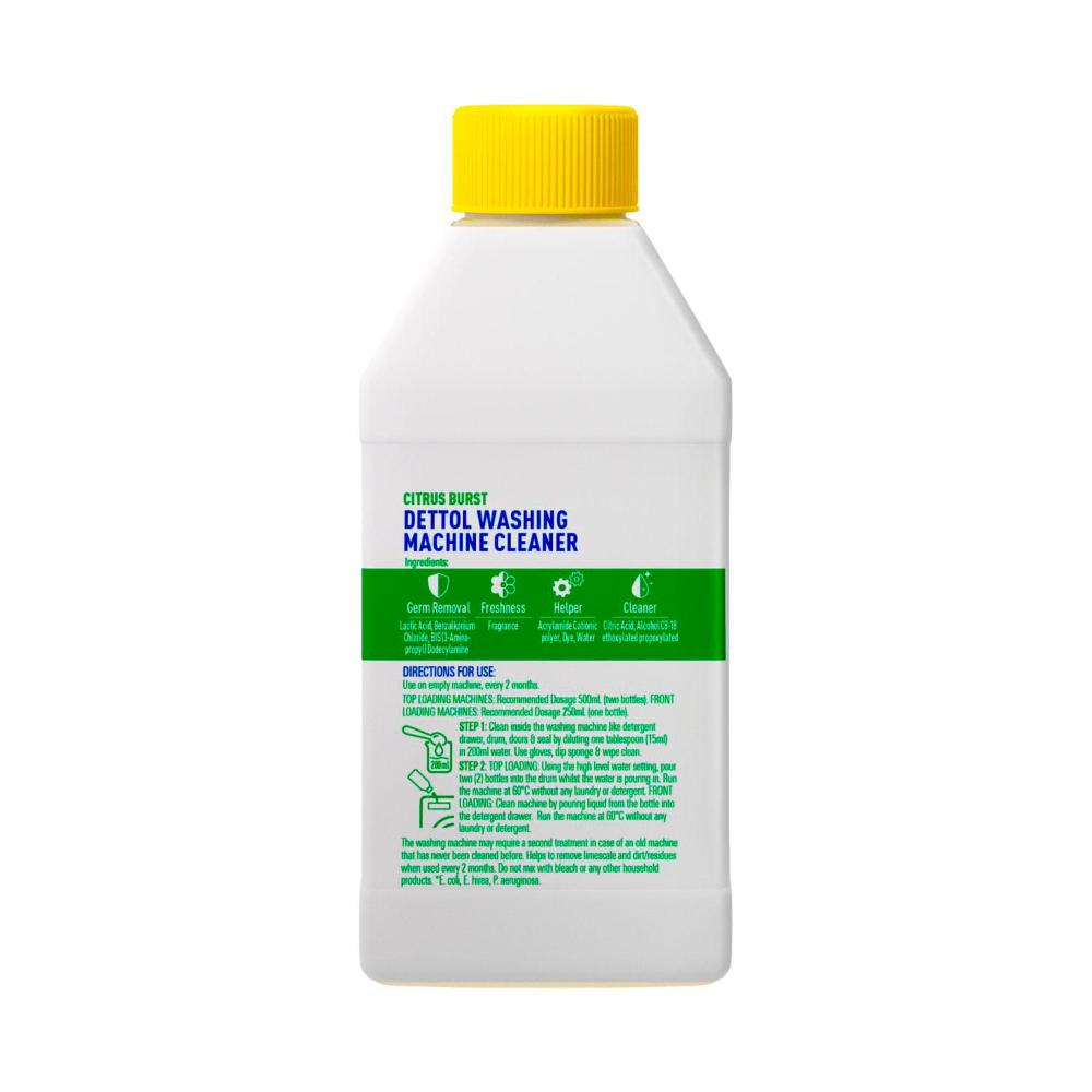 Dettol Antibacterial Washing Machine eaner - 250mL