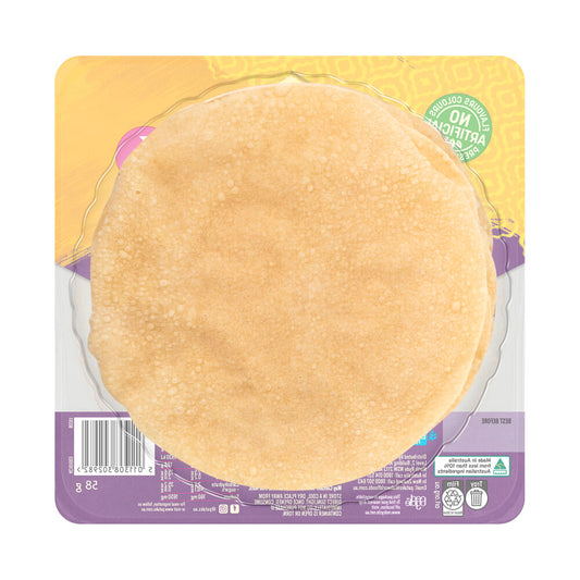 Patak's Ready To Eat Plain Pappadums 6 Pieces - 58g