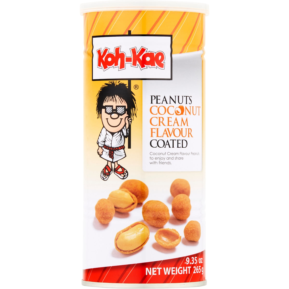 Koh Kae Snacks Peanuts Coconut Coated 265g