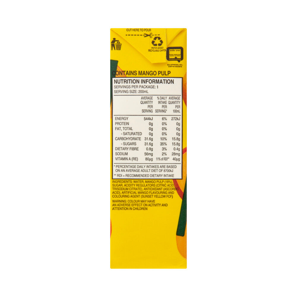 Frooti Mango Drink - 6 pack