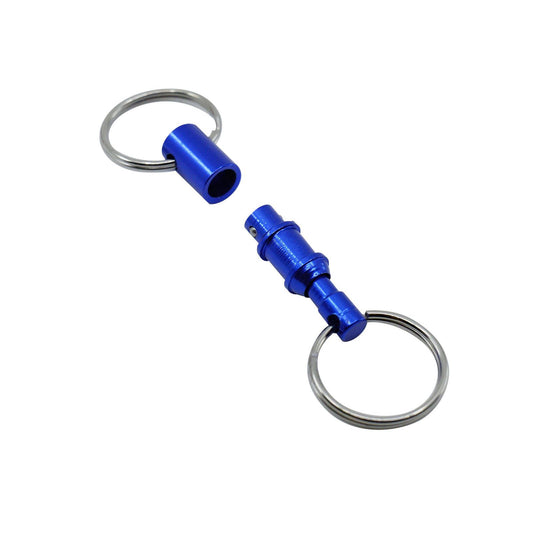 Key Essentials Pull Apart Key Holder Key Ring - Assorted Colours