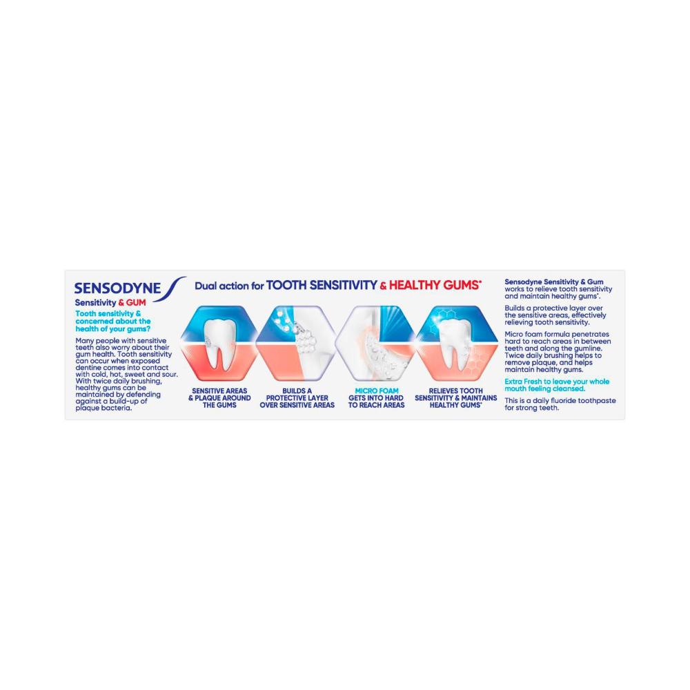 Sensodyne Sensitivity & Gum Care Extra Fresh Toothpaste - 100g