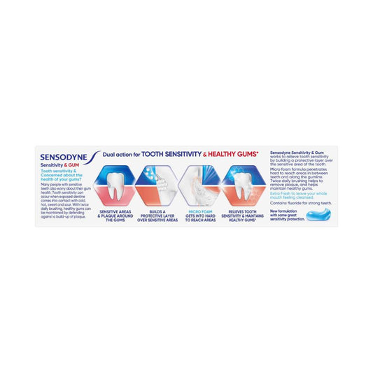 Sensodyne Sensitivity & Gum Care Extra Fresh Toothpaste - 100g