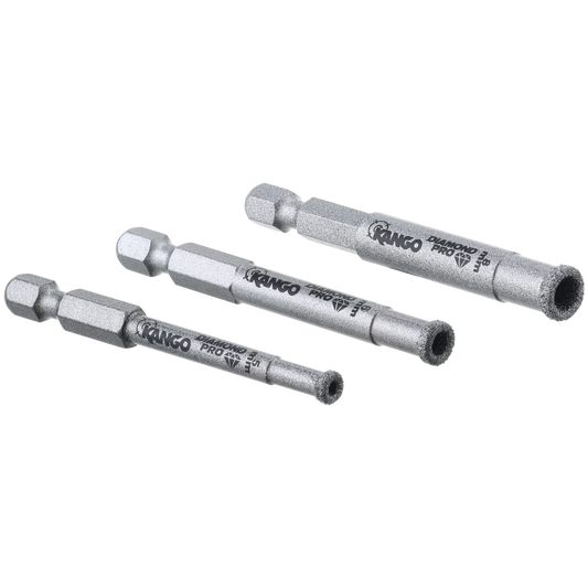 Kango Diamond Pro Mini Hole Saw 5,6,8mm 3 Pack