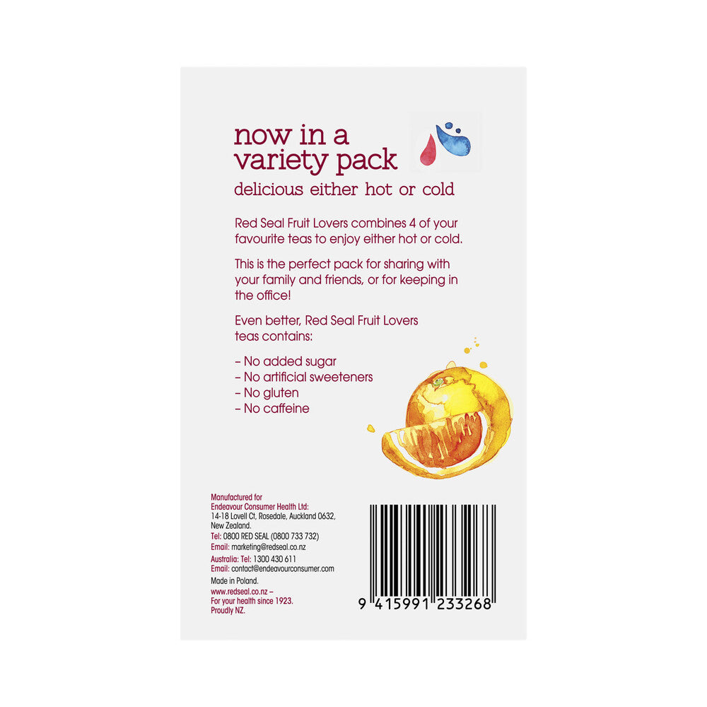 Red Seal Variety Pack Hot Or Cold Brew Tea - 20 pack