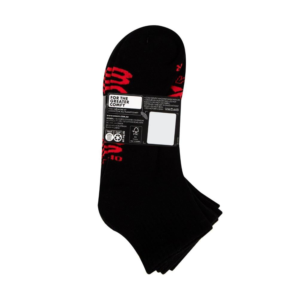 Bonds Mens X-temp 1/4 Crew 6+/11+ - 3 Pack