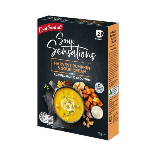 Continental Sensations Harvest Pumpkin & Sour Cream Soup Serves 2 - 70g