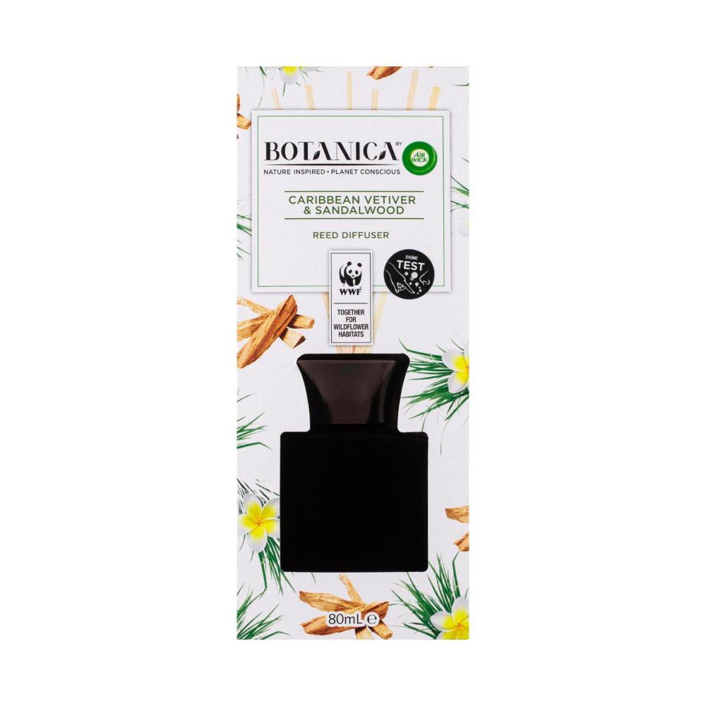 Botanica Caribbean Vetiver & Sandalwood Reed Diffuser - 80mL