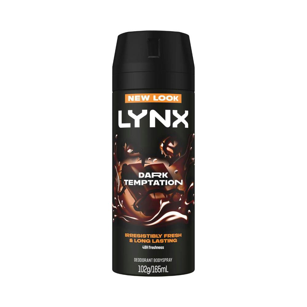 Lynx Deodorant Body Spray Dark Temptation - 165mL