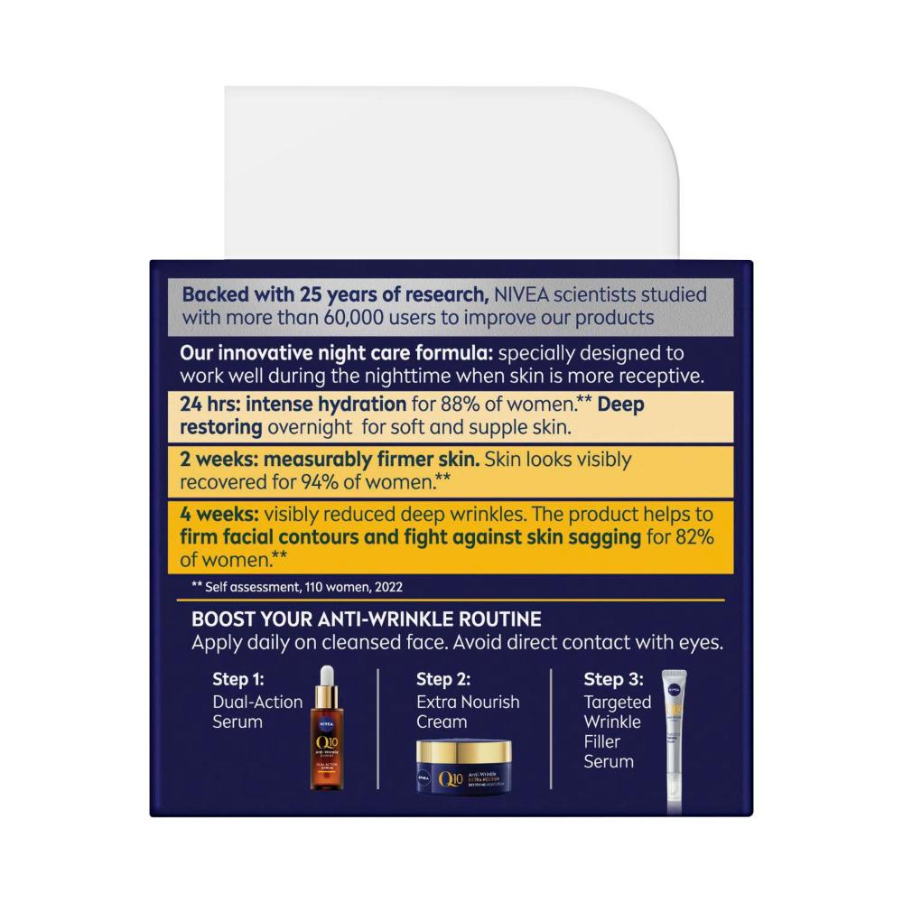 Nivea Q10 Power Mature Night Cream - 50mL