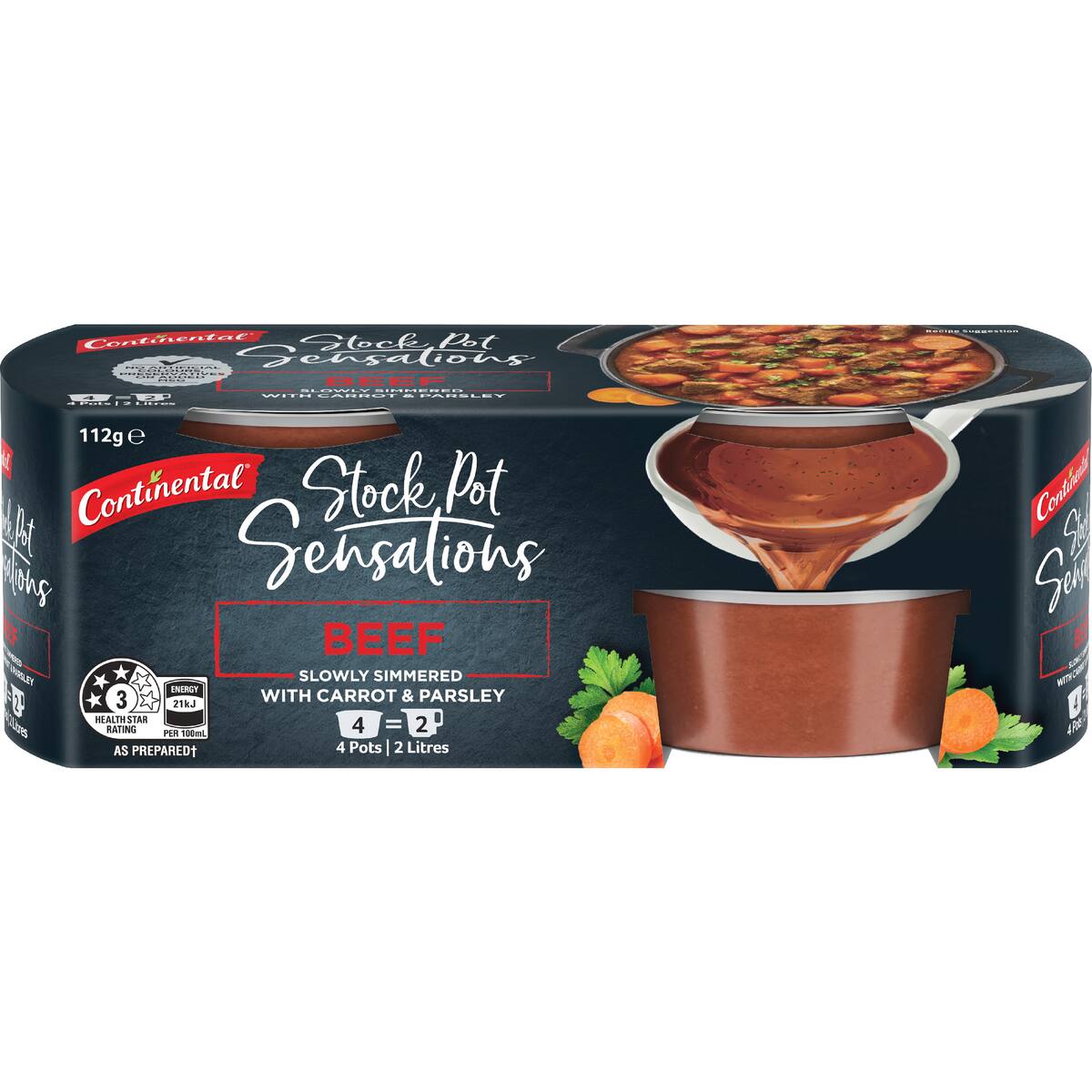 Continental Sensations Beef Stock Pot 112g