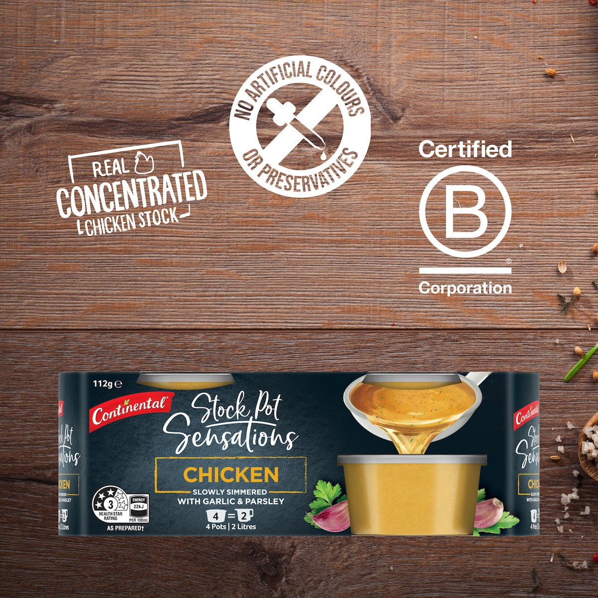 Continental Sensations Chicken Stock Pot 112g