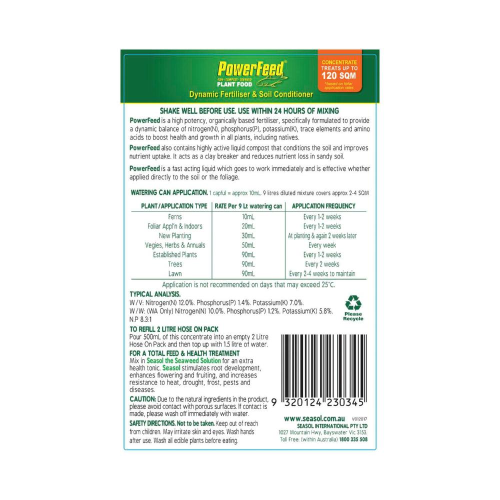 Powerfeed All Purpose Plant Food - 600mL