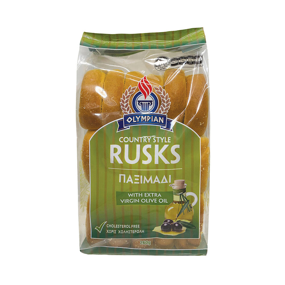 Olympian Olive Oil Rusk - 260g